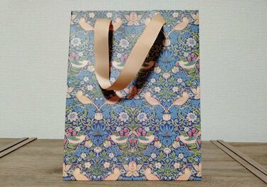 ハンドメイド　William Morris ボストンバッグ⑅︎◡̈︎* Sサイズ ハンドメイド William Morris ボストンバッグ⑅︎◡̈︎* Sサイズ