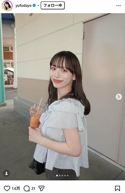 由布菜月のInstagram投稿