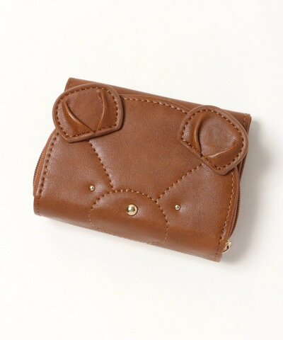 Bleu Bleuet、くまさんラウンドZIP折財布商品画像
