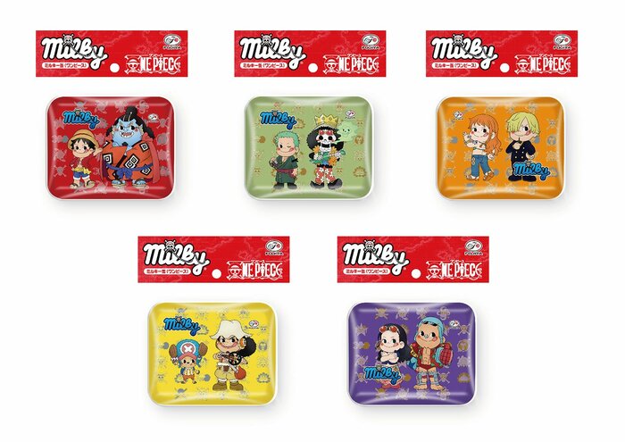 全5種の限定デザイン缶入りミルキー