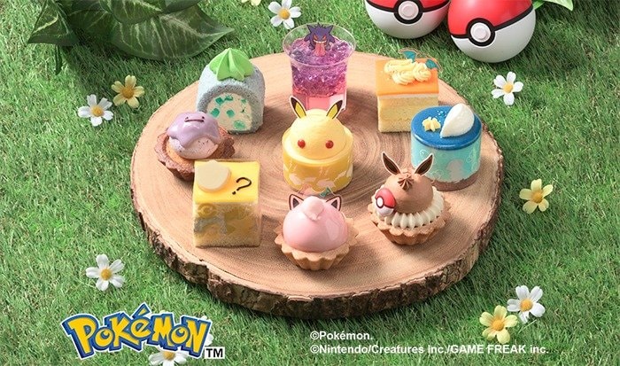 ポケモンたちを9種類のプチケーキで表現した「ポケモンコレクション」