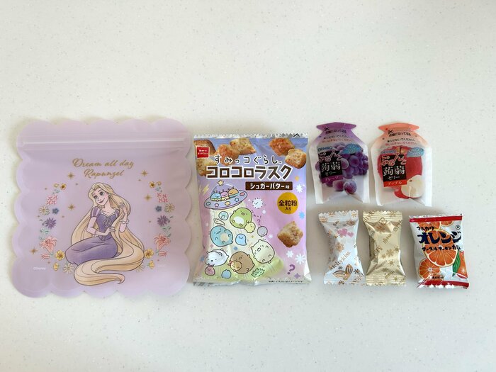 早速ジップバッグを使ってみました!