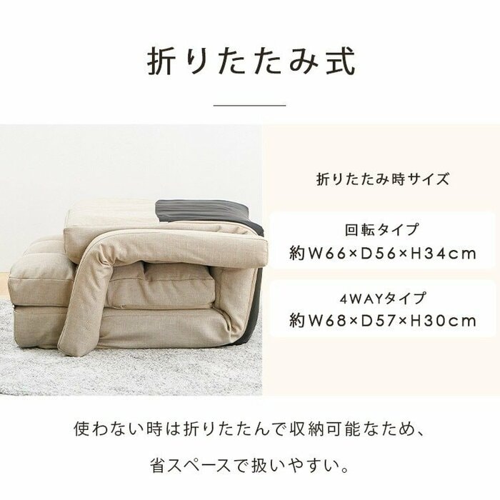 広げた状態のまま置いておく必要がありません