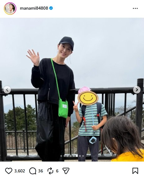 出所：橋本マナミのInstagram（＠manami84808）参照日：2026年4月13日
