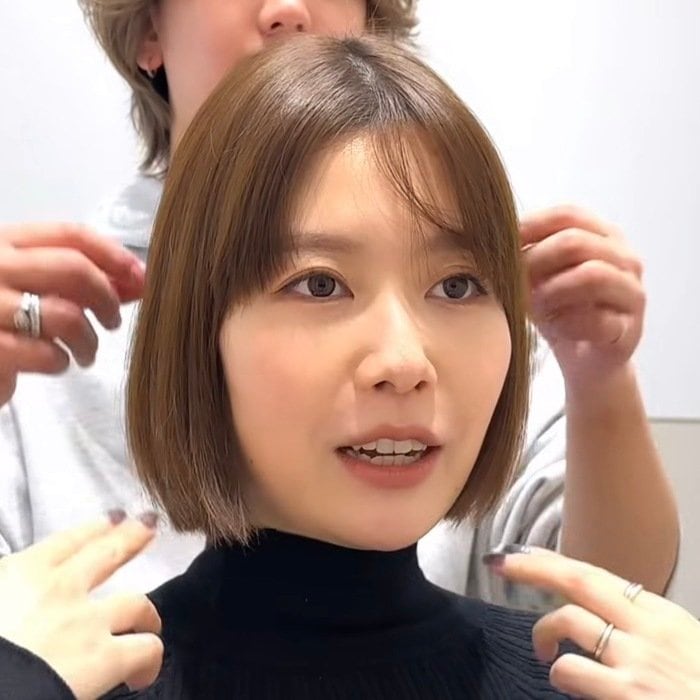 【大変身】ボブの女性→ショートスタイルで大胆イメチェン！「素晴らしい！」と本人拍手の仕上がり