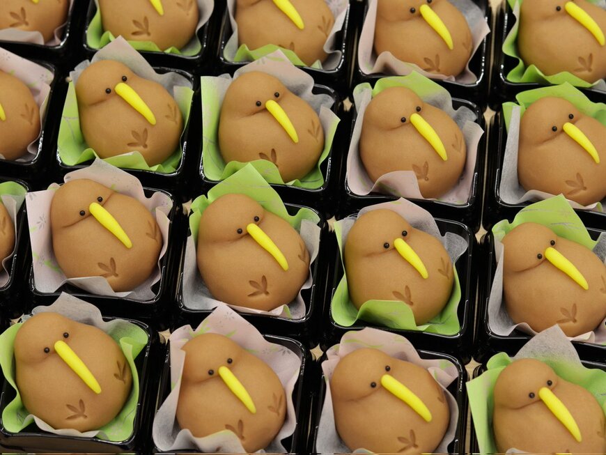 和菓子職人が作るキーウィの練り切りが反則級のかわいさ！「ころんとしたフォルム」に癒される人が続出