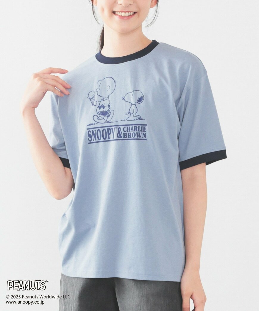 出所：ハニーズ公式　スヌーピー／Ｔシャツ