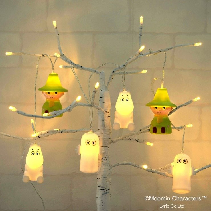 出所：しまむら公式オンラインストア ムーミン谷のなかまたち6連ライト（ムーミン）