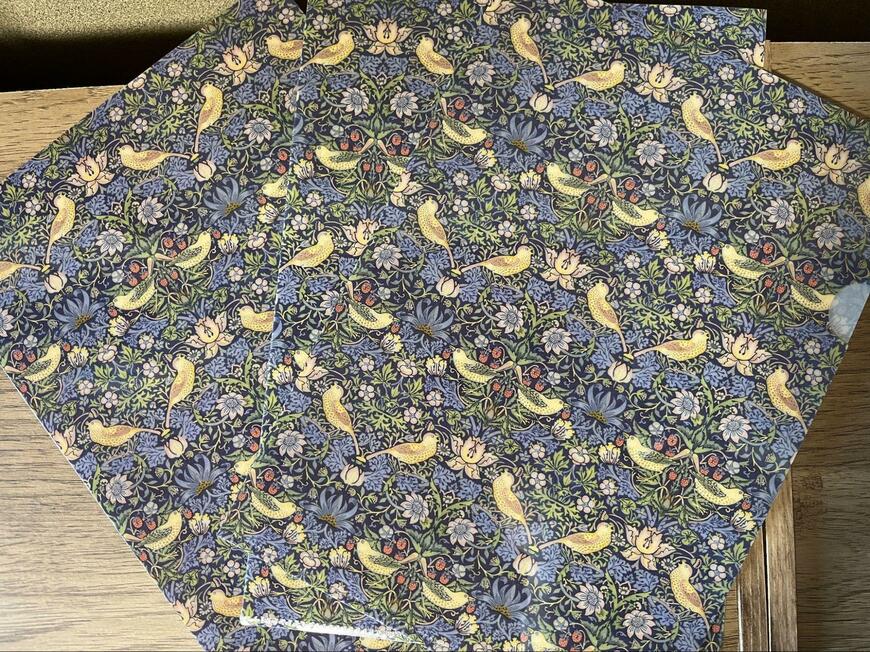 筆者撮影（セリア、A4クリアホルダー）