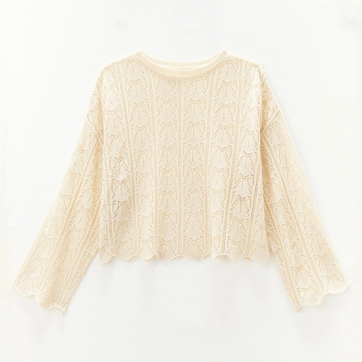 しまむら公式　レディース　ニットプルオーバー（yumi）の画像