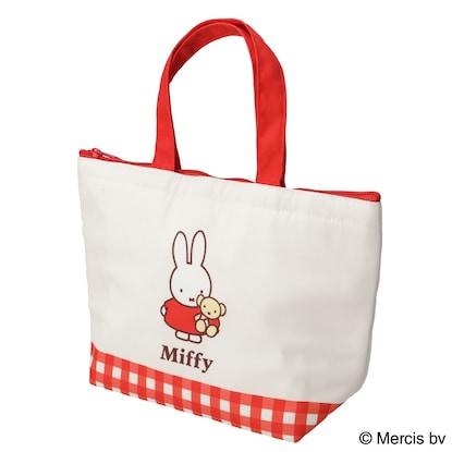 ニトリ、ミッフィー保冷保温ミニトート(RDギンガム)画像