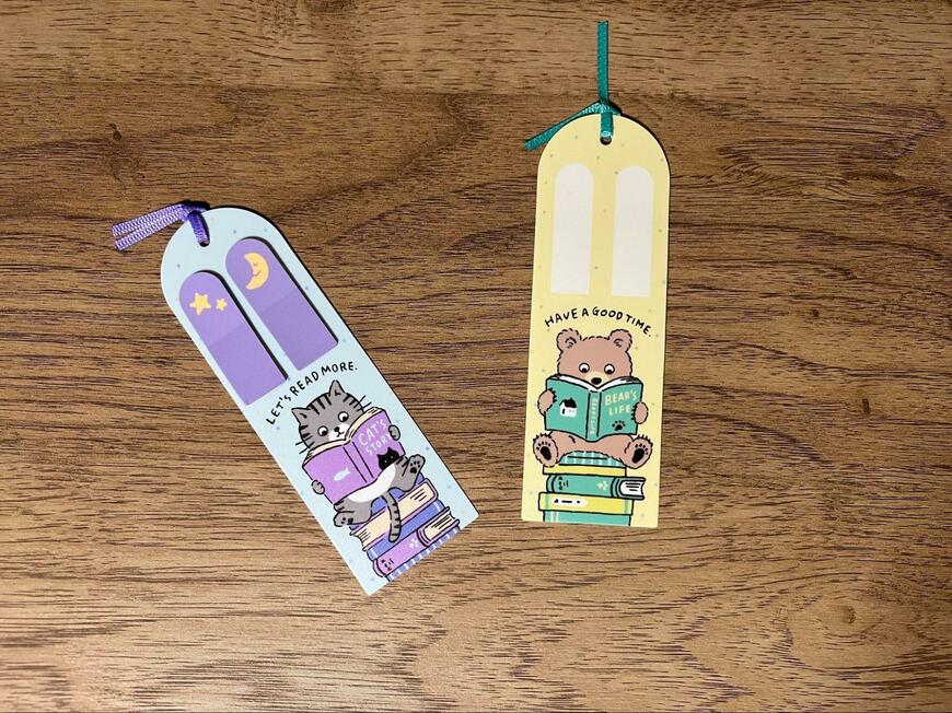 キャンドゥ、ブックマーク付箋 どうぶつ商品画像