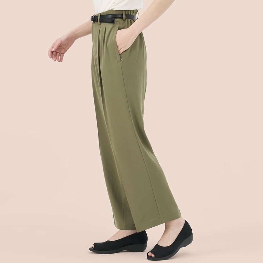 ワークマン公式　レディースシーンレスタックパンツ　画像