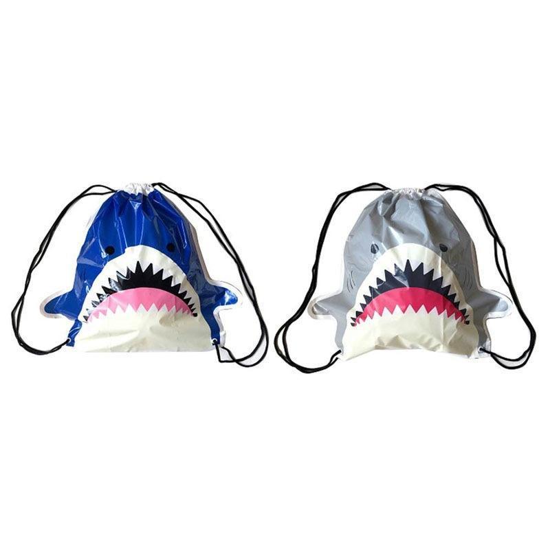 ビニールナップサック　サメ