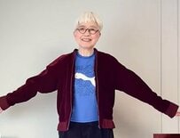 【70代マダム】UNIQLOのキュロット＆「ジャケット」で秋コーデ。ラフなのにこなれた合わせ方が素敵！