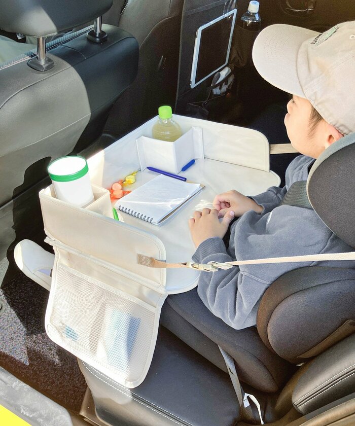 《車やベビーカーに!》おでかけデスク