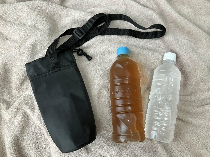 500〜650miのペットボトルとボトルホルダー