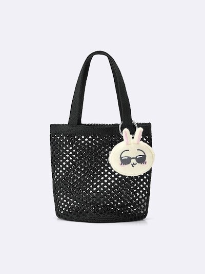 出所：GU公式 ポーチセットバッグ CHIIKAWA 09 BLACK