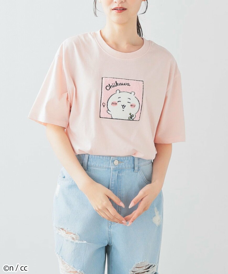 出所：ハニーズ公式　ちいかわ／Ｔシャツ