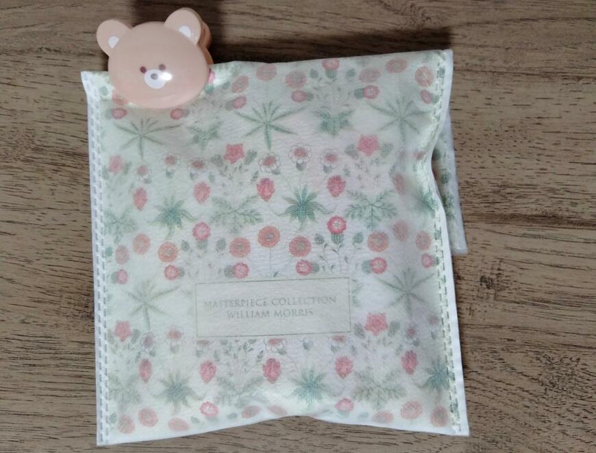 筆者撮影（セリア、ラッピングクリップ 2P クマ）