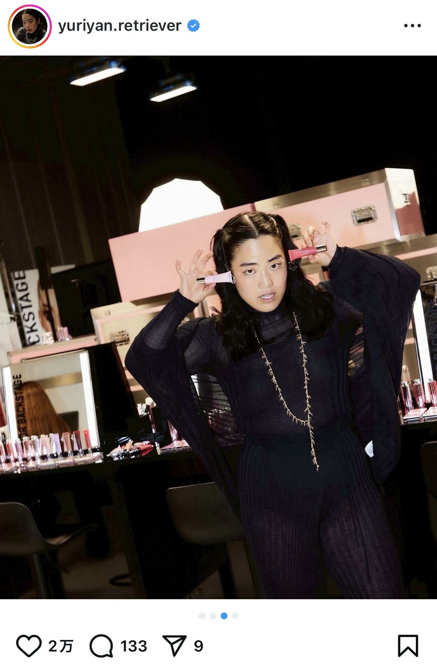 出所：ゆりやんレトリィバァのInstagram（＠yuriyan.retriever）参照日：2025年7月24日