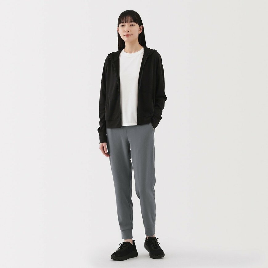 出所：無印良品公式　婦人　UVカット乾きやすいジョガーパンツ