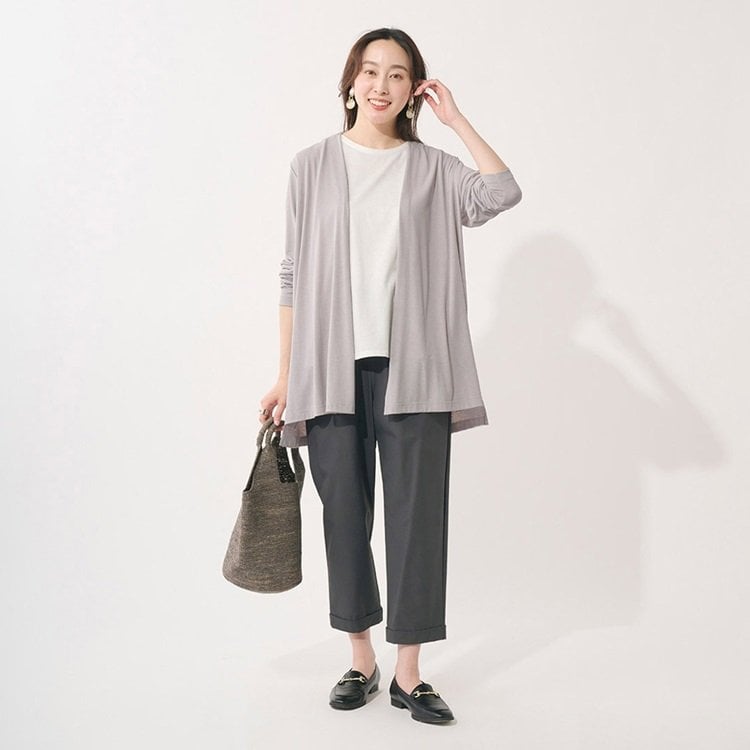 出所：ケユカ公式　UVシアーロングカーディガン