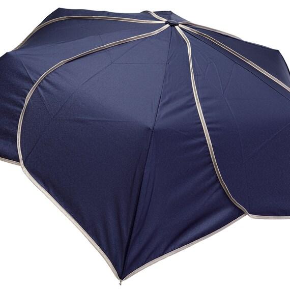 ニトリ公式通販 【デコホーム商品】バイカラーパイピング折畳傘　画像