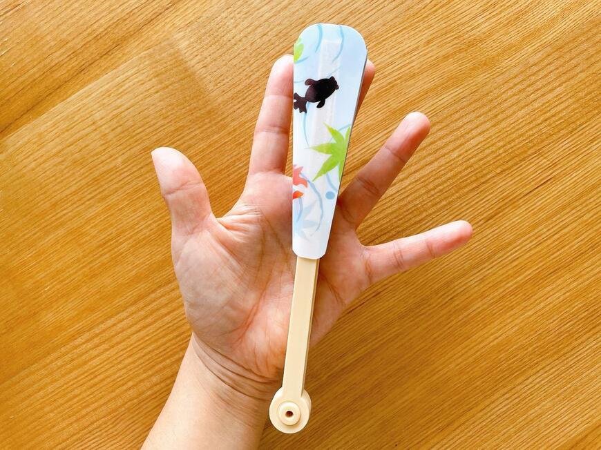 ミニプラ扇子(金魚)