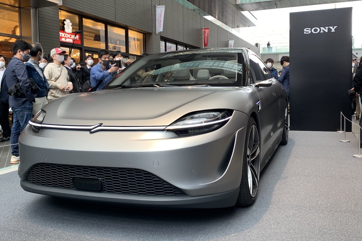 ソニー、電気自動車のコンセプトモデル「VISION-S」を国内初公開