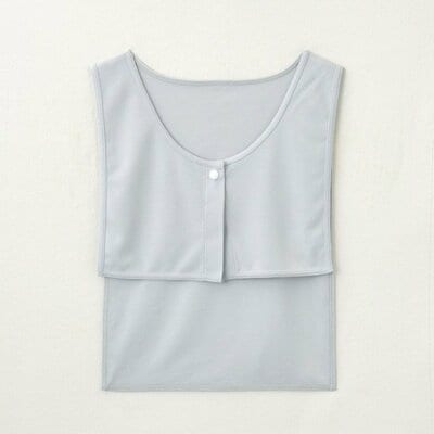 しまむら、レディース前開きタンクトップ（汗ラボ）