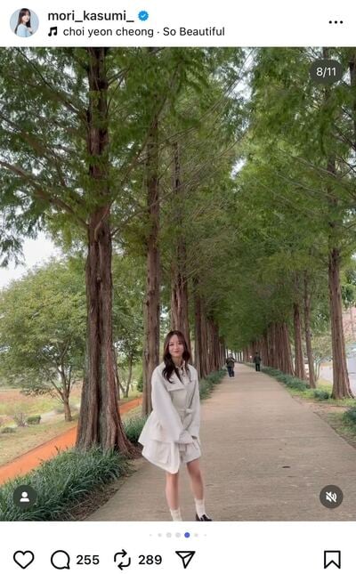 森香澄のInstagram投稿