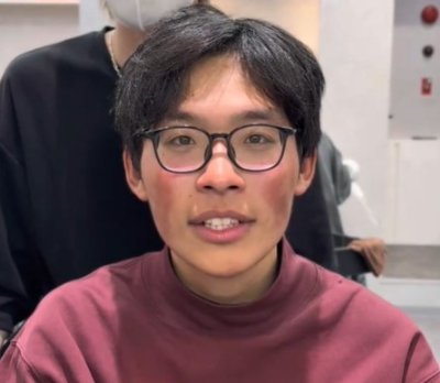 不器用でセットが苦手な男性「簡単にセットできる髪型」をオーダーしたら…変身姿に反響