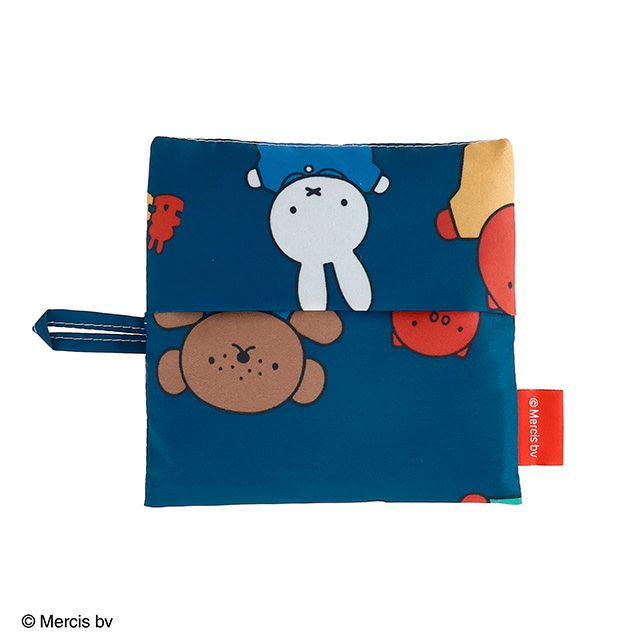 「ミッフィーどれにする？」丸眞の1980円エコバッグ「お花畑パーティーぼうけんの3柄」大容量マチ広で収納袋付き