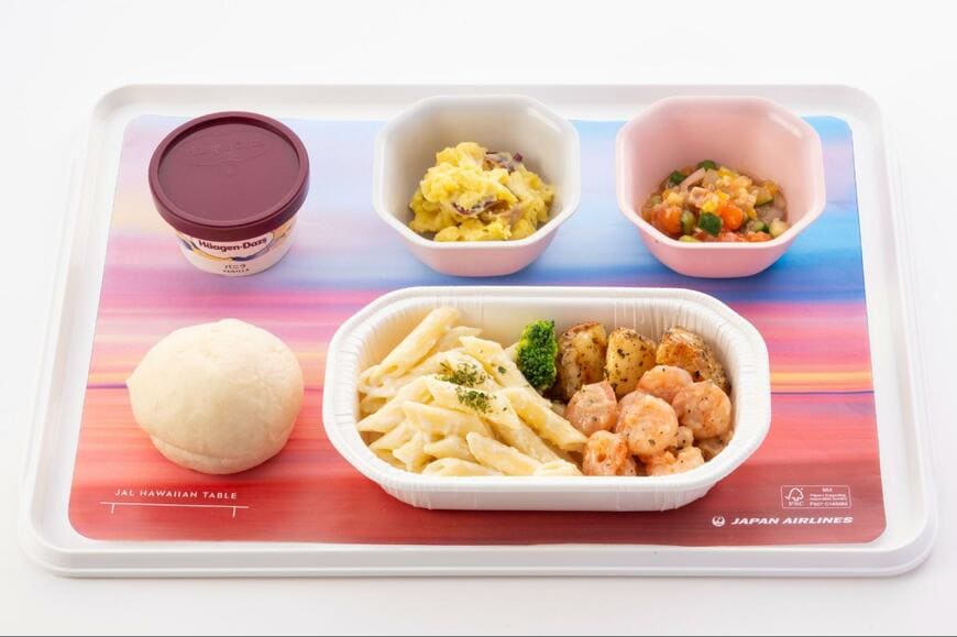 出所：PRTIMES「国際線・国内線の機内食に新メニューが続々登場！JAL機内食 夏メニュー 6月1日（月）提供開始」