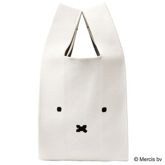 出所：ニトリ公式通販 ニトリネット MIFFYニットトートバッグ(フェイス アイボリー)