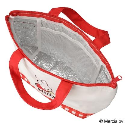 ニトリ、ミッフィー保冷保温ミニトート(RDギンガム)画像