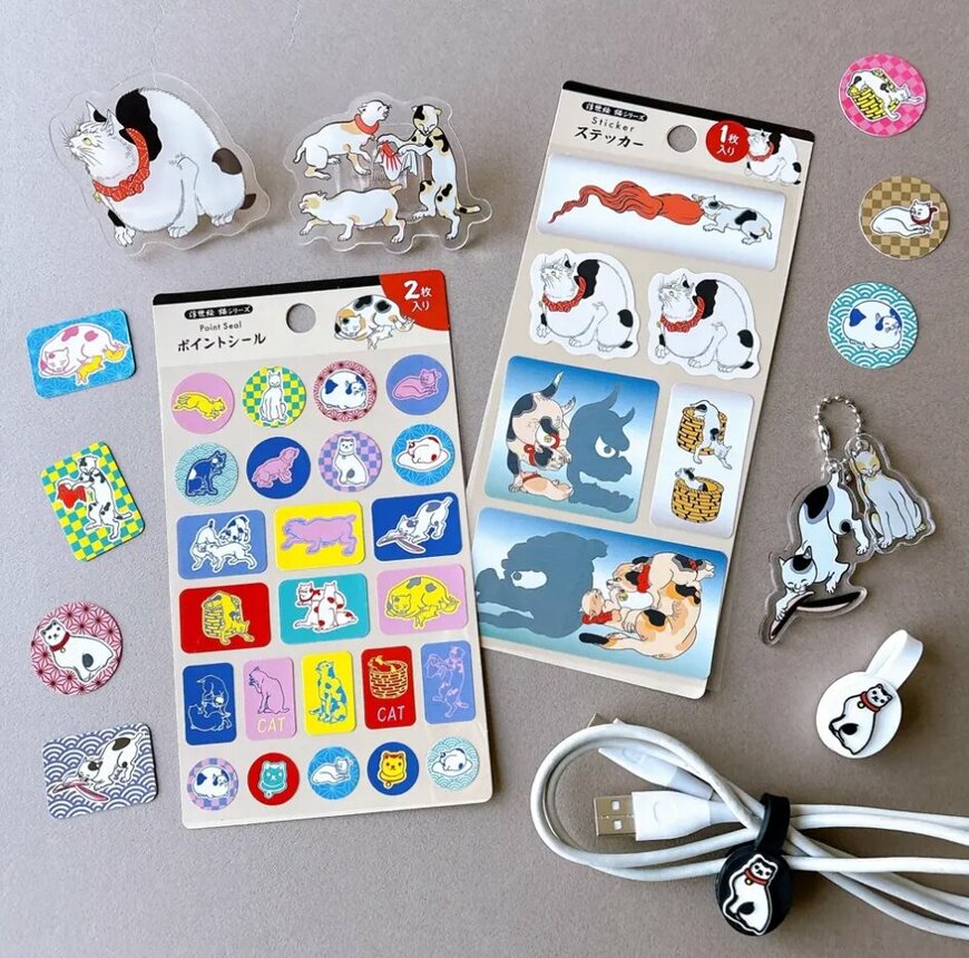 CanDo、巾着 S 猫柄商品画像