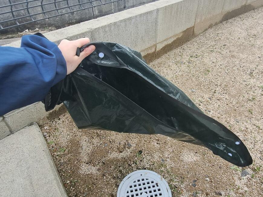 持ち運びできる園芸シート