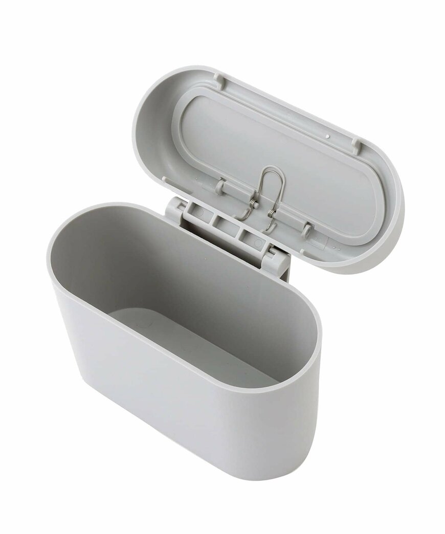 3COINS公式　スリム引っ掛けゴミ箱