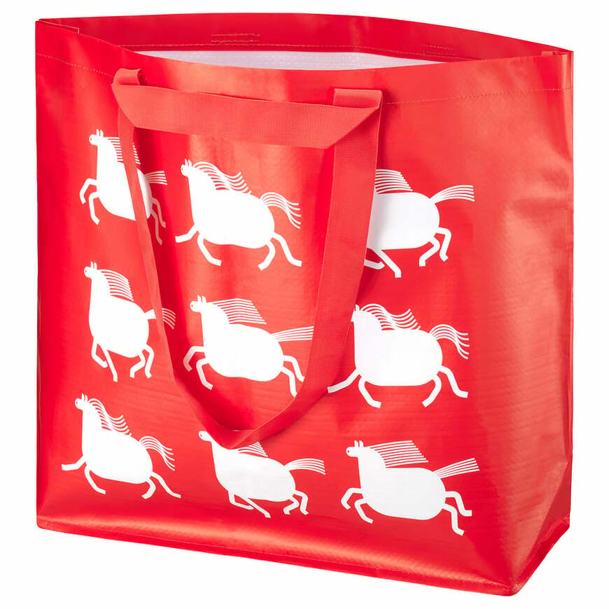 出所：IKEA公式　FÖSSTA フォスッタ　キャリーバッグ　M　ウマ