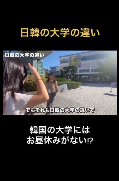 日韓の大学の違いを紹介