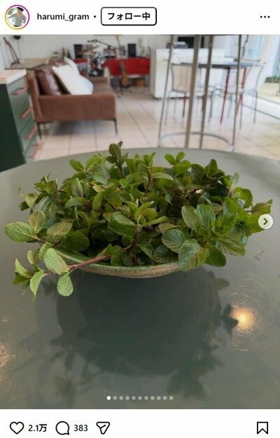 栗原はるみのInstagram投稿