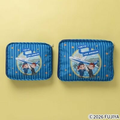 ＜ANAオリジナル＞PEKO for ANA　圧縮ポーチセット（LA)