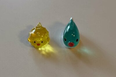セリア、ミニチュア シーアニマル 2P商品画像