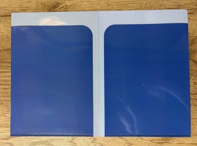 キャンドゥ、見開き クリアホルダー A5 ゴッホ・フェルメール商品画像