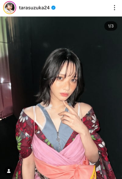 鎮西寿々歌のInstagram投稿