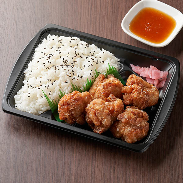 ファミリーマートの新商品：増量　おろしタツタ弁当（ゆずぽん酢）