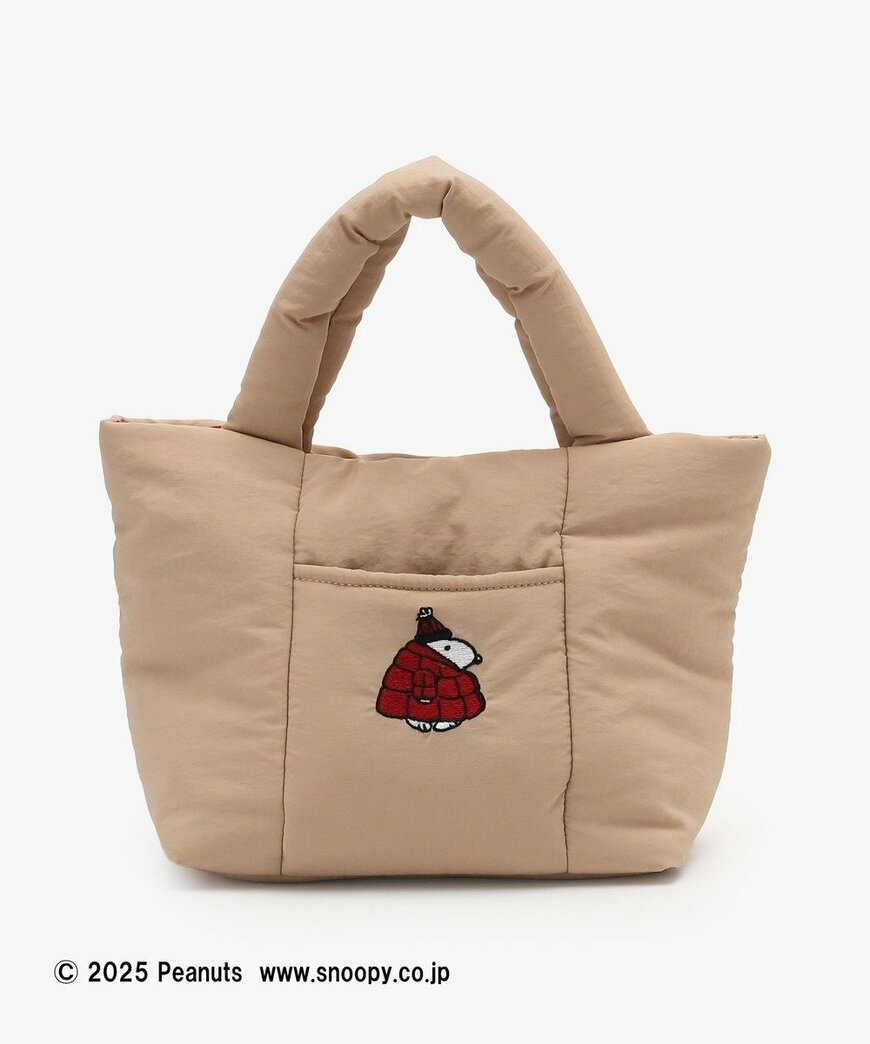 出所：アフタヌーンティー公式　中綿ミニトートバッグ/PEANUTS/Afternoon Tea Original Tartans