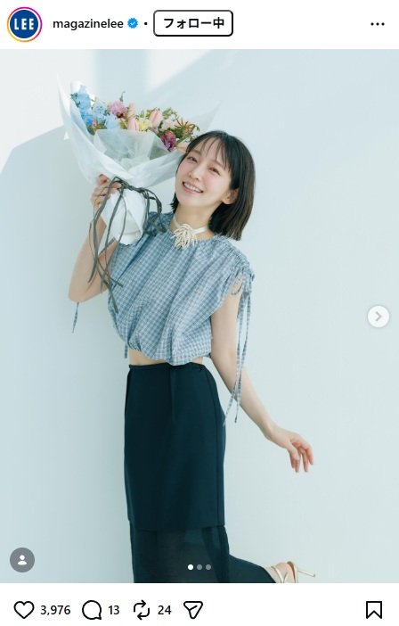 出所：LEEのInstagram（＠magazinelee） 参照日：2026年5月11日